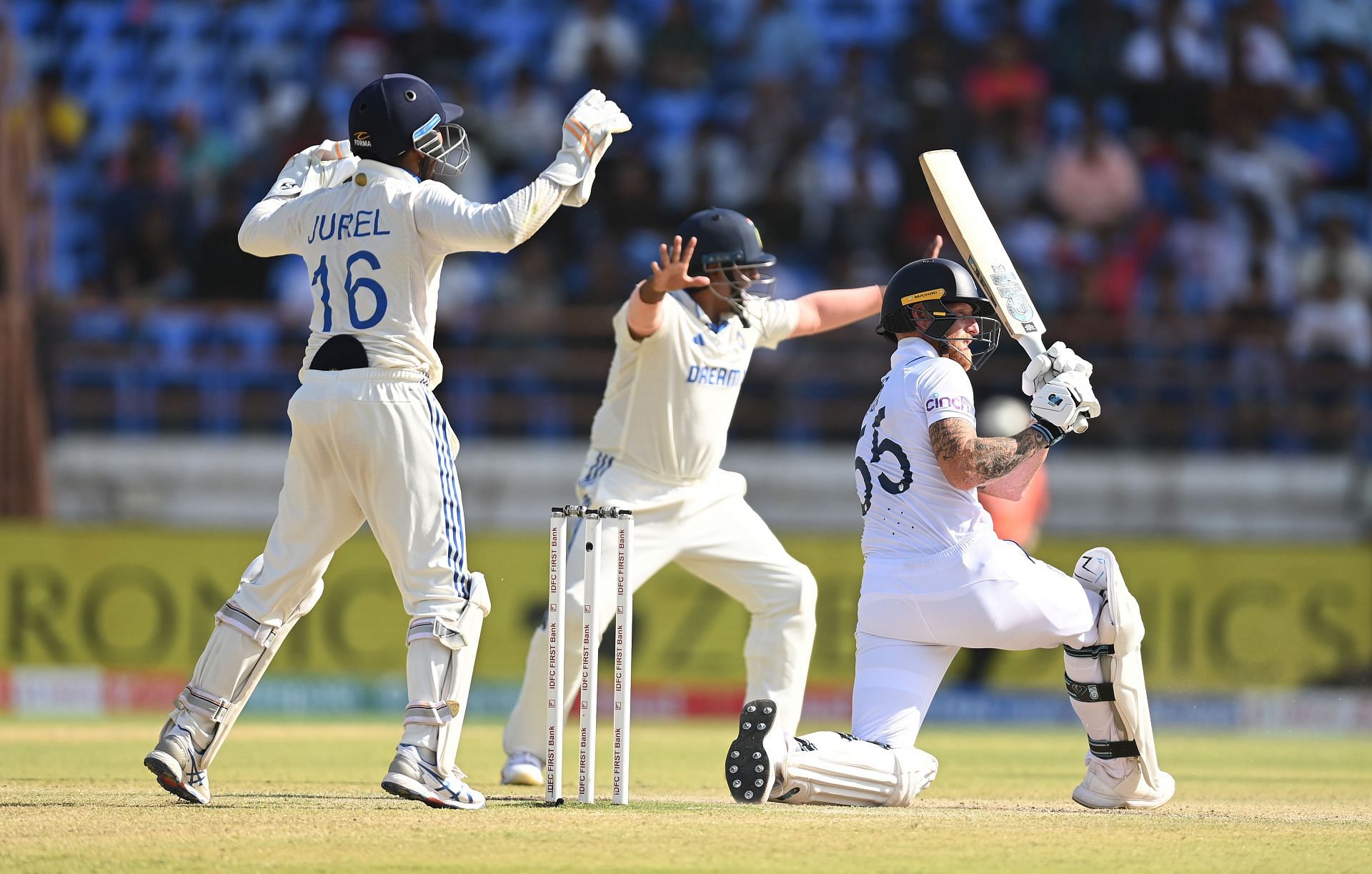 Ben Stokes’ bat has been rather silent in the series so far. (Pic: Getty Images)